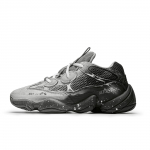 Adidas Yeezy 500 Solitude Crack Libisemisvastased Madalad Paksud Tennised Unisex Must Hall IE4783 (TeamM-) 38⅔