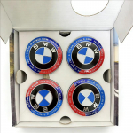4 tk 56/68 mm ujuvat keskkorgast BMW 50. aastap&auml;eva velgedele &ndash; Sobib E39 E46 E60 F10 F30 G20 X3 X5 Autovelgede Tarvikud (as the picture,56mm)