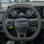 Nahast autojuhtimiskangi kate Kia Seltos GT Line K8 EV5 2026 jaoks Kate katete jaoks Auto sisekujundus Kia Seltos 2026 Tarvikud
