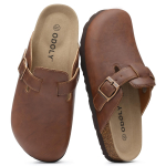 Litfun Vegan Nahast Klounid Naistele Meestele Korgist Tald Pehmed Mules Sandaalid Libisemisvastased Unisex Kartulikingad Kaaretoega 39 beige