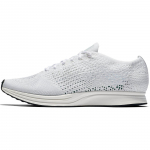 Nike Flyknit Racer 'Triple White' Meeste 526628-100 EU 40.5