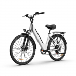 URLIFE E26 32KM/H Elektrijalgratas 350W Mootor 36V 13Ah/48V 10.4 AH Aku Linnas&otilde;iduks E-jalgratas 26*1.95 Tolli Rehv LCD-ekraaniga Elektrijalgratas E26 White 36V13Ah 35KM/H valge