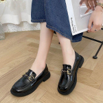 Invisible Elevated Loafers Naiste suvised Uued Briti stiilis v&auml;ikesed nahast jalan&otilde;ud Lameda p&otilde;hjaga Mugavad T&auml;iesti sobivad vabaaja naiste kingad 35