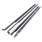 4 tk Uus autoakna liistude viimistlus Toyota Corolla AE110 1995&ndash;2002 jaoks Veekindel ilmastikukindel tihend K&uuml;lgukse klaasi kummiriba Autotarvikud 4 PCS