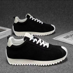 Piiri&uuml;lene Zapatillas Para Hombre Moodsad Meeste Paksude Taldadega Vulkaniseeritud Jalan&otilde;ud Klassikalised Mugavad Itaalia Vabaaja Jooksu Tossud 39 must
