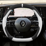 BSF1 Suede Autojuhtimiskangi Kate Renault Megane 5 E-Tech Rafale 2021-2025 Soe Autode Siseosa Renault Rafale Tarvikud 2025