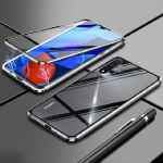 Magnetiline Huawei Mate 50 40 30 Pro Honor 60 50Pro Huawei P50 P40 P30 Pro jaoks Kahepoolne Klaasist Kate 360 Kraadi Metallist Telefoni&uuml;mbris Huawei P50 Pro 5G h&otilde;be
