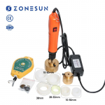 ZONESUN K&auml;eshoitav Kruvikorkimismasin Manuaalne Plastpudeli Kruvikorkija Korgi Tihendusmasin 120W ZS-XG60E 220V