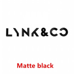 Lynk&Co 01 02 03 05 06 jaoks Must ja Ingliskeelne Kirjutus Auto Tagak&uuml;ljel Spetsiaalne Auto Logo Kaunistus Muudatused matt must v&auml;rv