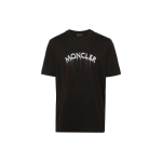 Moncler Kirjatr&uuml;ki &Uuml;mmarguse Kaelusega Vabaaja Pullover L&uuml;hikeste Varrukatega T-s&auml;rk Meeste T-s&auml;rk Must J1-091-8C00002-89A17-999 L gray