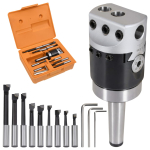 15-osaline puurimist&ouml;&ouml;riistade komplekt 50 mm puuripea MT2 vars F1 12