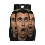 Charlie Kirk Seljakott Inglikaitseja Kawaii Seljakotid Poiss Sport Kerge Keskkoolikotid Disainiga Seljakott as picture gray
