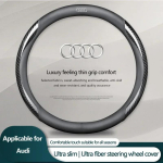 Moodne auto seemisnahast s&uuml;sinikkiust nahast rooliratta kate Audi 8P 8V 8L C6 C5 C7 4F A3 A4 A5 A6 A7 A8 TT Q3 Q5 Q7 A1 B5 B6 jaoks