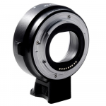 Viltrox AF EF-EOS M kinnitusobjektiivi adapter Canoni EF EF-S objektiivile Canon EOS-ile must