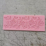 Lilledest ja lehtedest Sugarcrafti silikoonpitsist fondant reljeefne kook DIY vorm