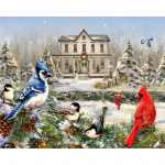 5D Teemantmaal Ristpistes Teemanttikandid Mosaiik Euroopa kodukaunistus 20X30CM