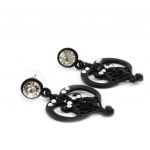 NOA [I1507] - Disainerk&otilde;rvar&otilde;ngad 'Sissi' valge must must