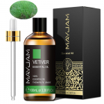 MAYJAM 100 ml vetiveri terapeutilise kvaliteediga aroomiteraapia eeterlikud &otilde;lid, mis aitavad magada, leevendavad stressi, steriliseerivad l&otilde;hna&otilde;lid difuusorile Vetiver