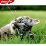 5D teemanttikandid ristpistes kohv kivist pildid maastiku teemantmaal T&auml;isringi puur n&auml;put&ouml;&ouml; 20X30CM