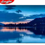 Teemantmaal Maastik Lillesild Teemantmosaiikristpiste komplekt Teemanttikandid maastik Rhinestone pilt 20X30CM