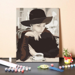 DIY maalimine numbrite j&auml;rgi Digitaalne &otilde;limaal K&auml;sit&ouml;&ouml; Kodukaunistamine Numbrid Maalimine Kunst Hobid 40x50cm no frame