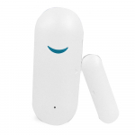 Intelligentne WiFi ukseanduri aknaalarm, mis &uuml;hildub Alexa ja Google Home Wireless Controliga valge