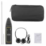 100Hz~10kHz automaatne lekkedetektor auto veetoru elektrooniline stetoskoop k&otilde;rvaklappide tuvastamise varustus must