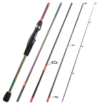 Sougayilangi v&auml;rviga kaetud 5-sektsiooniline &otilde;ngenitv Spinning-1.8m