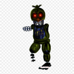 Tjoc R Ignited Chica Loomise r&otilde;&otilde;m Taass&uuml;ndinud viis &ouml;&ouml;d Freddis Triikimisplaadid r&otilde;ivaste jaoks Ts&auml;rgikott Heat Transfer Kleebised Triikimisplaastrid
