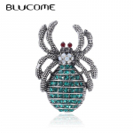 Blucome Spider Rhinestone putukate pross, mood naiste vintage &uuml;likond, loomas&otilde;led, ehted, parim kost&uuml;&uuml;m, korsaan h&otilde;be