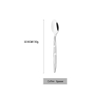 1 tk Vintage s&ouml;&ouml;giriistade komplekt roostevabast terasest s&ouml;&ouml;giriistade nuga kahvel j&auml;&auml;tiselusikas Creative magustoidu lusikas lauan&otilde;ude komplekt peegel s&ouml;&ouml;giriistad Tea spoon