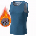 L-3XL meeste soojad sametist varrukateta s&auml;rgid Mood Talvine s&uuml;gisriided Vintage tuulekindel &otilde;huke &uuml;hev&auml;rviline vest Varrukateta s&auml;rgid meestele L must