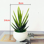 Realistlik kunstlik potis V&otilde;ltslilled Potitaimed Bonsai Koduaia kujundus