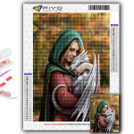 Populaarne 5D isetegemise ristpistes troonide m&auml;ng Draakoni- ja ilumaaling t&auml;ispuur-ristpistes k&auml;sit&ouml;&ouml;komplekt Seinakleebis Kodukaunistus Full Round 20X30CM