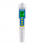 Mini Professional 3 &uuml;hes veekvaliteedi tester Mitme parameetriga veekvaliteedi monitor, pH- ja TDS-m&otilde;&otilde;tur valge