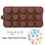 Lille&scaron;okolaadivorm DIY Jelly Pudding kummikommi silikoonvormid kohv