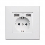 16A Euroopa standard Saksa USB seinapaneel varjatud topelt Euroopa topelt Euroopa standard Saksa standard voolupistikupesa A7