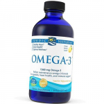 Omega 3 vedel, Omega-3 Liquid, Nordic Naturals 237ml Sidrun (67352017) 237ml Lemon