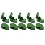 Nikitas Plant Vine Traction Clip Seinakinnitusklamber Isekleepuv konks One Size roheline