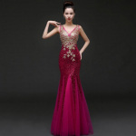 WTEMPO naiste varrukateta V-kaelusega kalasaba &otilde;htukleidid pulmakleidid A-line pulmakleidid &otilde;&otilde;nsate rihmadega peokleidid 3XL sinine