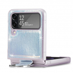 Kukkumisvastane v&auml;rviline r&otilde;ngahoidja &uuml;mbris Samsung Galaxy Z Flip 4 5g Flip4 Flip3 Flip 3 telefonikott Samsung Z Flip4 &uuml;mbriste jaoks for Samsung Z Flip 3 roheline