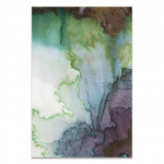 Marmorist seinakunst l&otilde;uendimaal Abstraktsed pildid Sinised ja valged l&otilde;uendikunsti plakatid ja tr&uuml;kised Moodne kodu elutoa sisustus 20cm&times;40cm No Frame