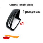 Carbon Fiber Look Black Rearview Side Mirror cover Caps for Mercedes-Benz W204 E W212 W176 W246 CLS C218 GLA X156 Original 1pc Left