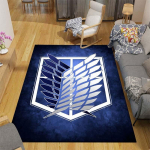 Anime Attack on Titan libisemiskindlad vaibad Suured elutoa vaibad Mugavad vaibad Pehme p&otilde;randamattide vaibad magamistoas 80cm x 120cm
