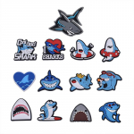 13tk Shark Series PVC kingad Charms Kingakaunistused Kingatarvikud 13pcs