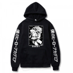 Anime My Hero Academy Himiko Toga Pusad Harajuku Pusad Manga Pikad varrukad Naised Mehed Mood Peegeldav lapitehnika T&auml;navakapuuts XXXL must