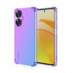 Gradient l&auml;bipaistev silikoonist telefoni&uuml;mbris Realme C55 C35 C33 C21Y C30 C31 C30S C11 C21 2021 C20 C25Y turvapadja p&otilde;rutuskindel pehme tagakaas Realme C20A must/kuld