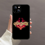 Aerosmith Band Logo telefoni&uuml;mbris iPhone'ile Samsung Galaxy Redmi Xiaomi Oppo OnePlus Note SA 7 8 9 10 11 12 13 14 20 21 22 23 53 54 Pro Max Plus Ultra iPhone 6 or 6S