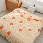 Suvine tekk pestav puuvill, pehme ja mugav kliimaseade &uuml;hekohaline / suur / &uuml;lisuur / voodipesu 180*200cm