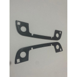 V&auml;liskomplekt x4 uksek&auml;epideme kummitihendi tihendid BMW E36 E34 E32 jaoks 3 5 7 rear pair gray